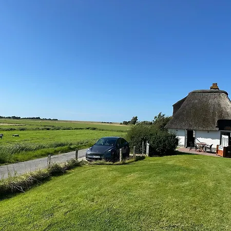 Reetdachhaus Deichperle Feriehus Vesterhever