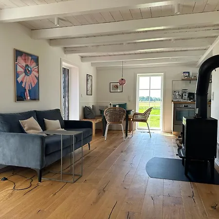 Reetdachhaus Deichperle Feriehus Vesterhever